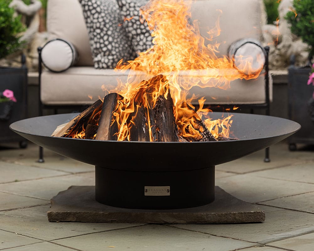 Concave Steel Fire Pit