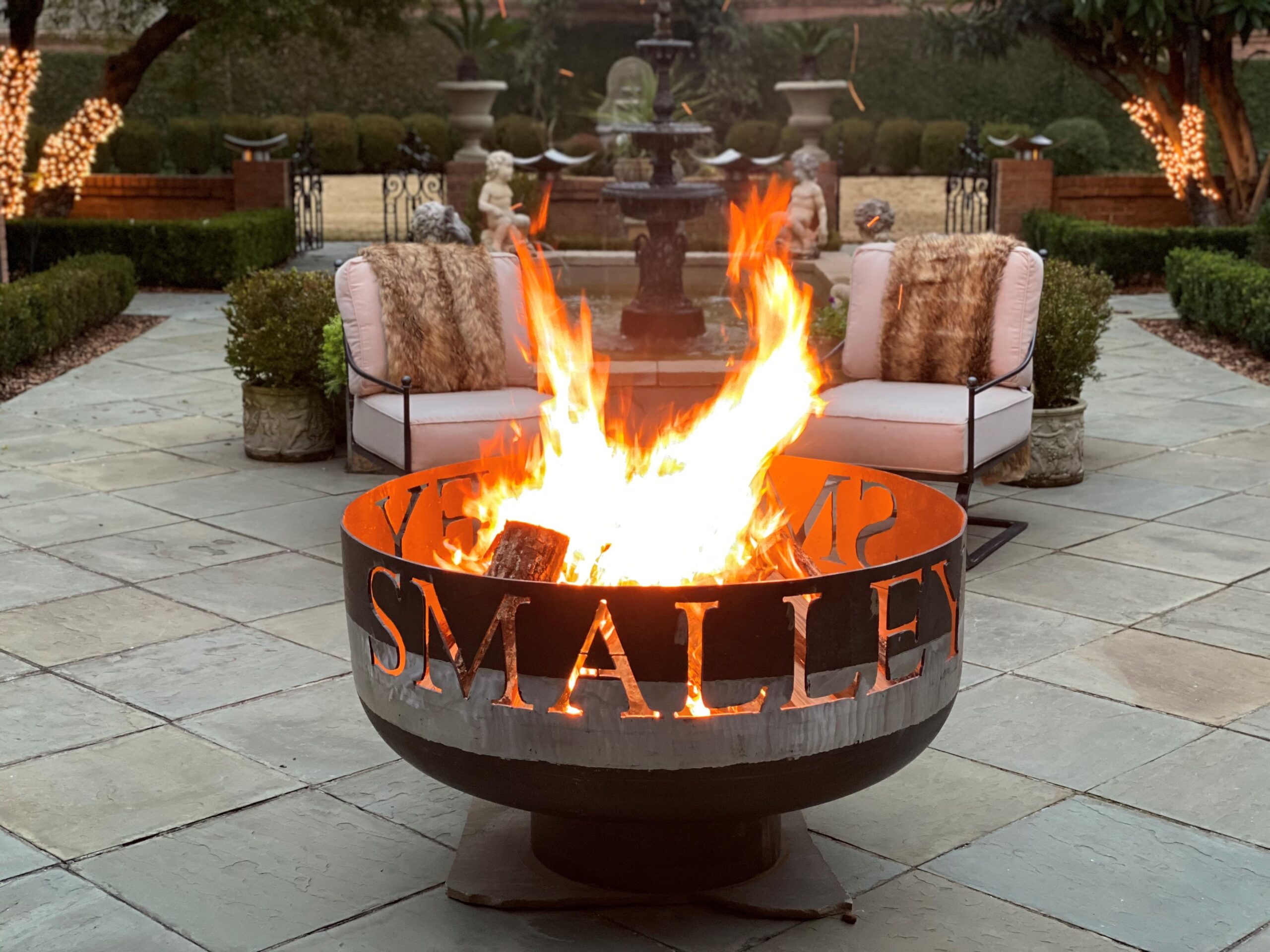 Personalized Commercial Or Residential Fire Pit